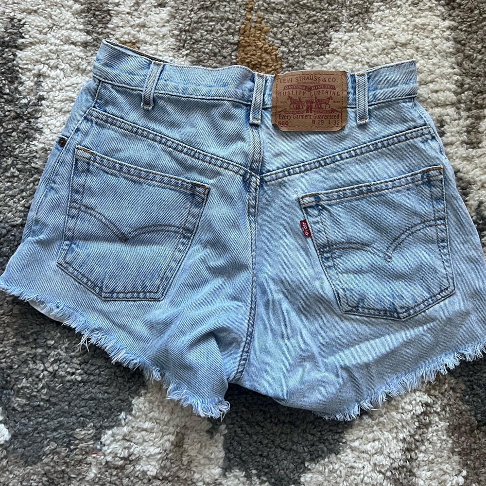 Levi’s Vintage High Waited Baggy Shorts